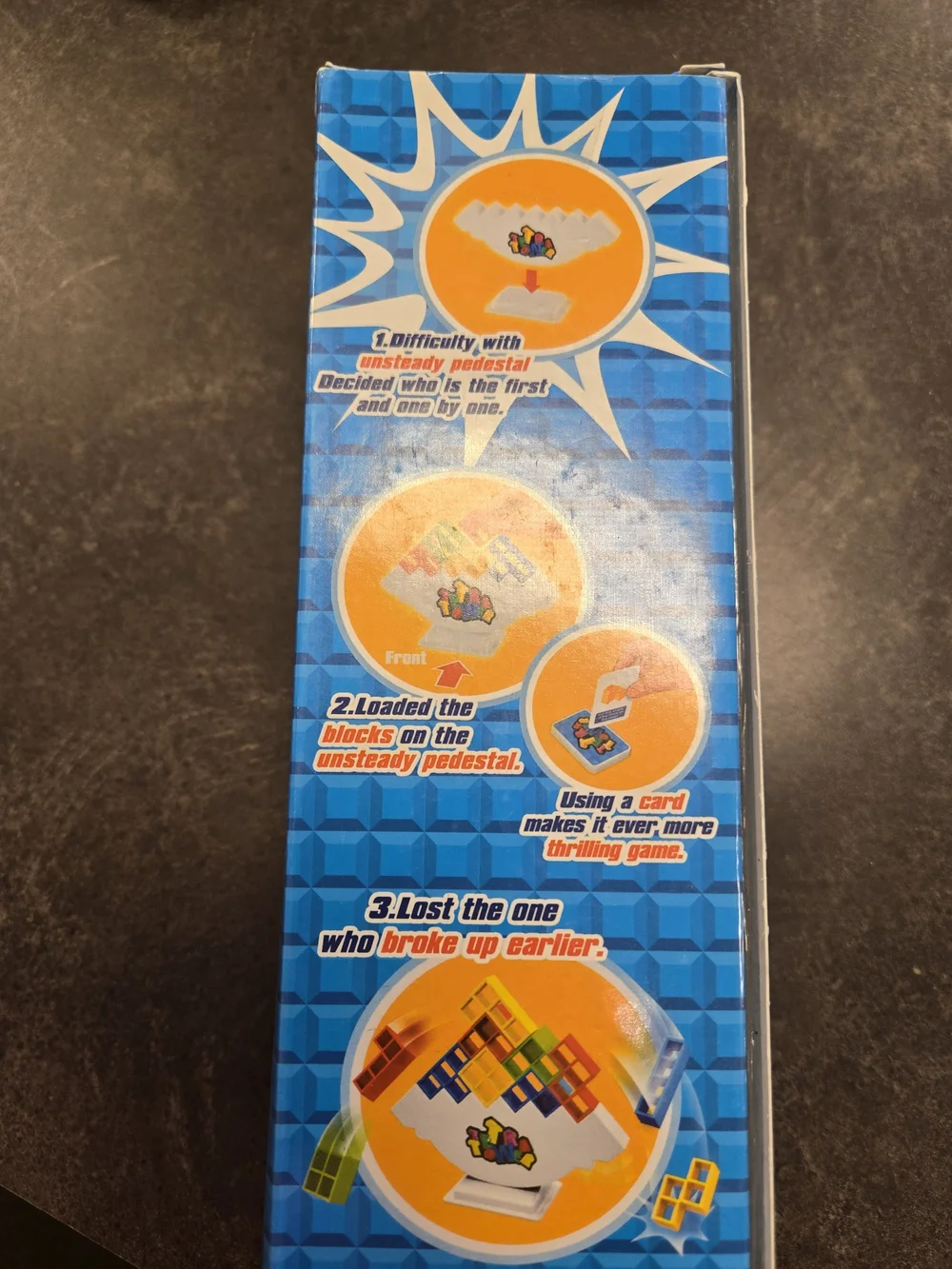 Balance Blocks Game - Blue